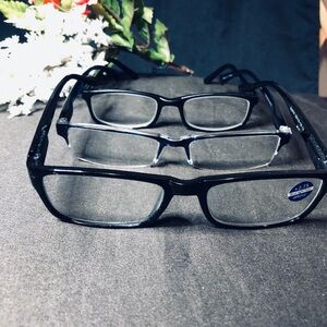 Three Elegant Black Eyewear Collection